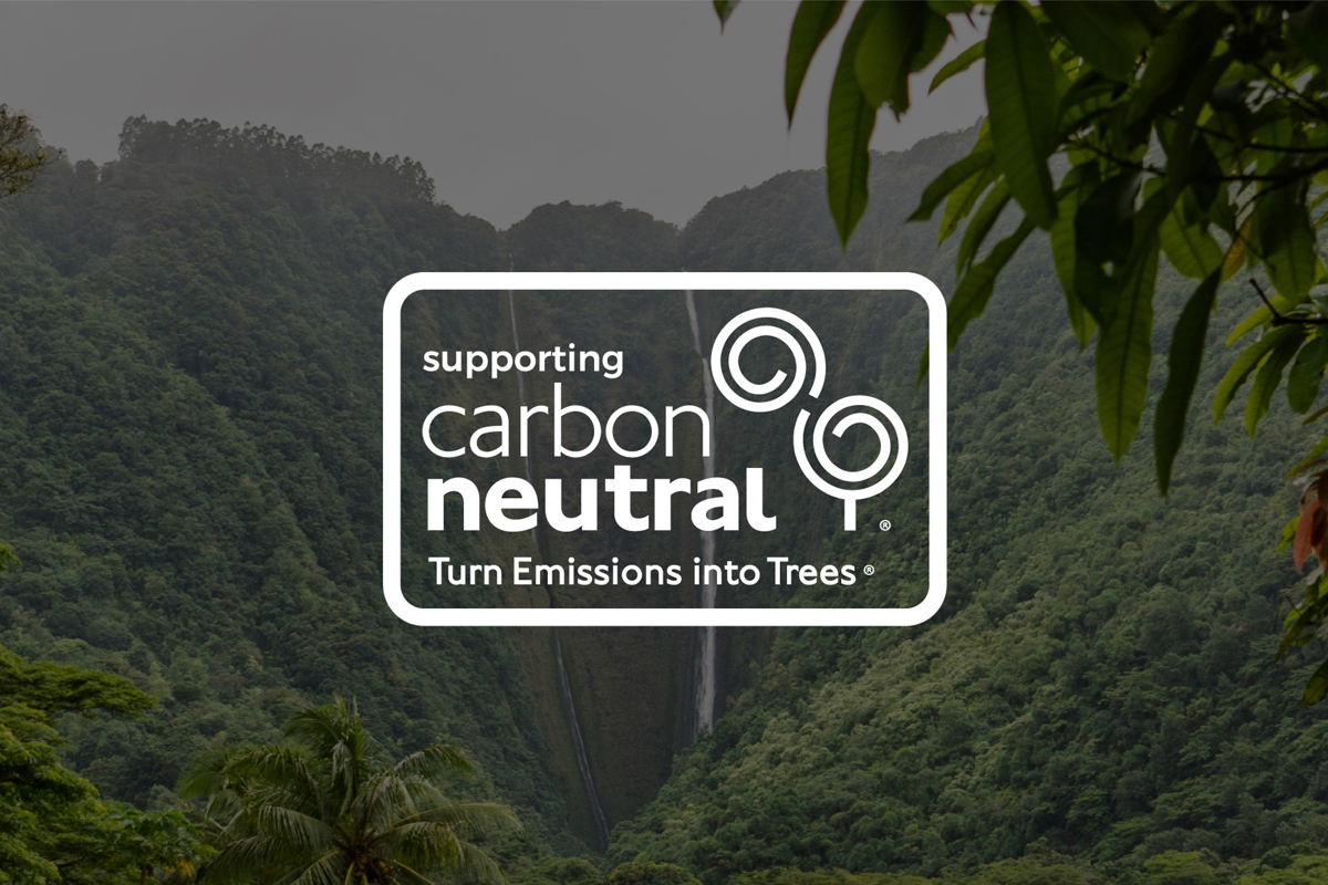 Supporting Carbon Neutral turn emissions into trees